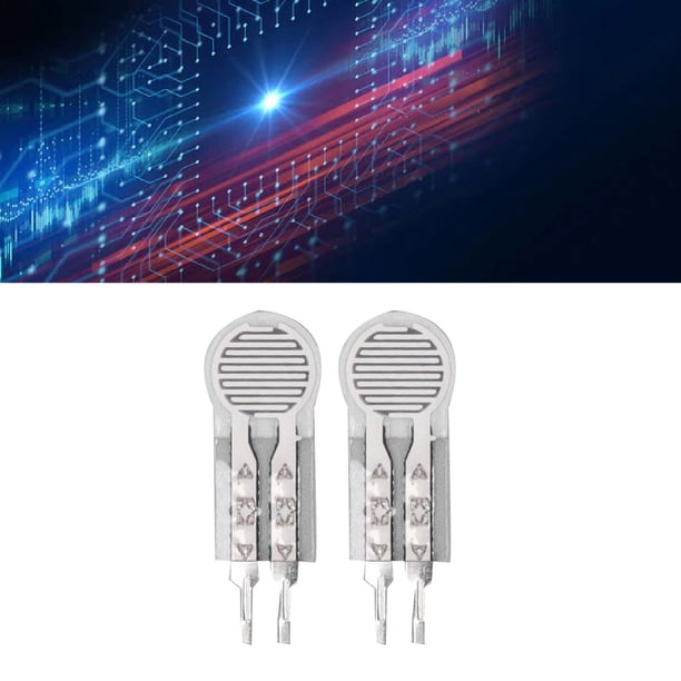 Sensor De Presión De Resistencia Sensible A La Fuerza, Protección Del Medio Ambiente Sensor De Presión De Película Delgada Detección Rápida Flexible 2 Piezas Para Uso