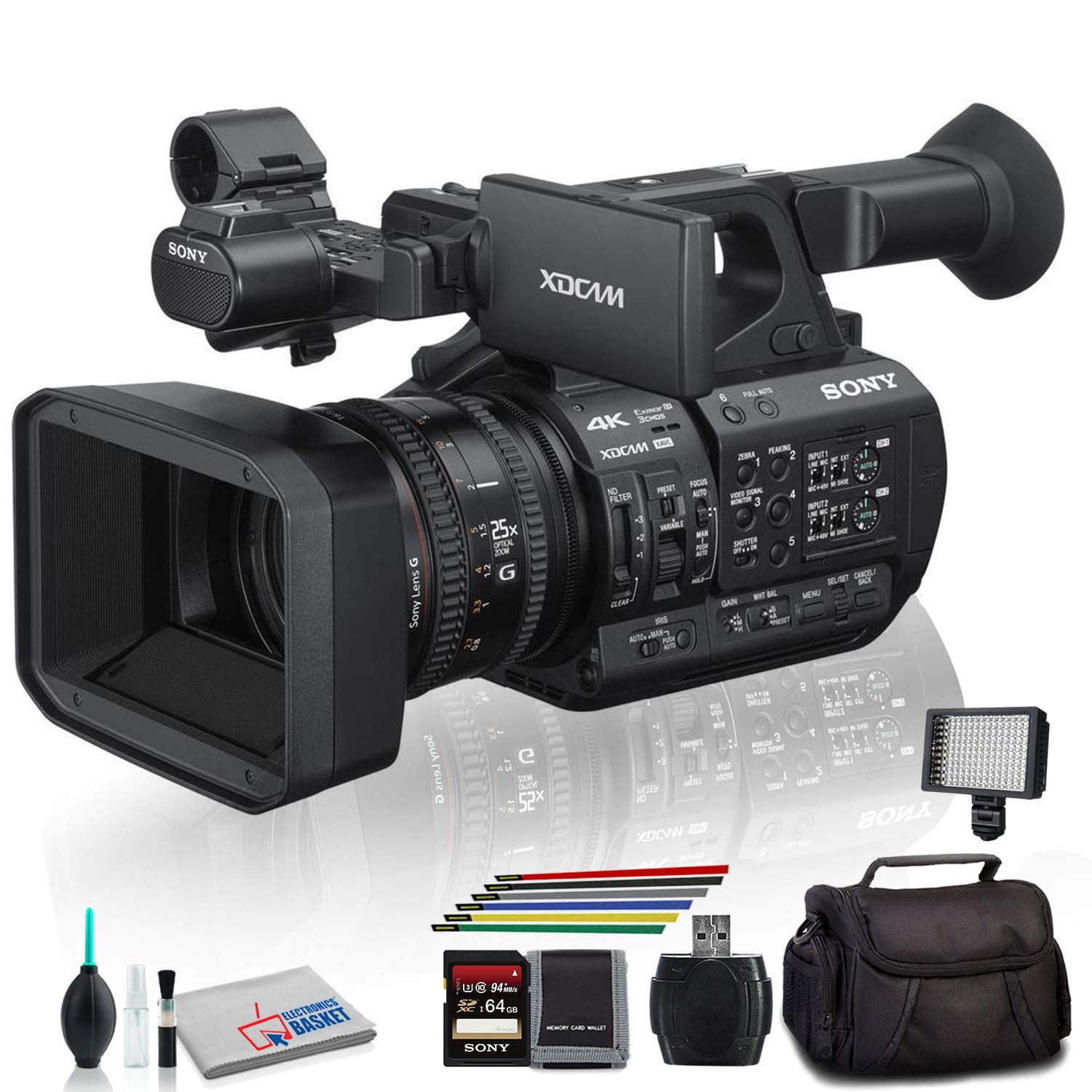 Sony PXW-Z150 4K XDCAM Camcorder (PXW-Z150) with Extra