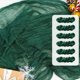 thumbnail image 1 of Tapete de mesa Fexia, 35 x 120 cm, poliéster, color verde esmeralda (paquete de 6), 1 of 7