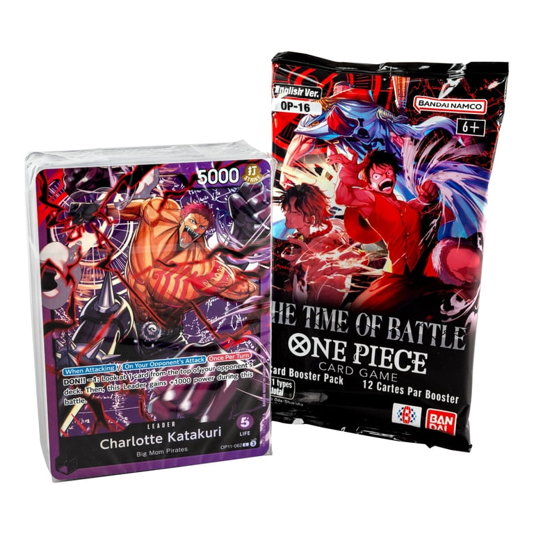 one piece tcg katakuri starter deck TCG: Deck- Purple Charlotte (ST-34) changing strategies ONE PIECE CARD GAME STARTER