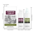 thumbnail image 2 of Furniture Care Kit - Advanced Leather Conditioner & Furniture Agent - Living Solutions for Your Home - Quality Preservation and - 100ML Cleaning Supplies, 2 of 8