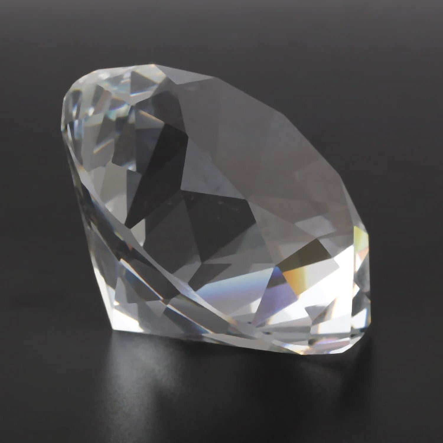 PlayWorld PartyPavillion Clear Acrylic Diamonds For Table And Wedding Decoration 2 LB Bag