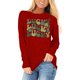 thumbnail image 2 of Uootdi St Patricks Day Long Sleeve Shirts for Women Retro Lucky Clover Tshirt Irish Shamrock Graphic Tee Tops Gift, 2 of 5
