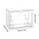 thumbnail image 3 of Gabinete de almacenamiento Contenedores de almacenamiento Caja de almacenamiento Totalmente transparente Bolsa grande Almacenamiento de artefactos Estante de exhibición Gabinete de almacenamiento de m, 3 of 6