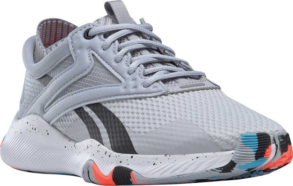 Women's HIIT TR Cross Training Shoe Cold Grey 2/Orange Flare/Radiant Aqua 5.5 B - Walmart.com