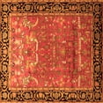 thumbnail image 1 of Ahgly Company Indoor Square Persian Orange Traditional Area Rugs, 6' Square, 1 of 1