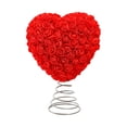 thumbnail image 2 of Gumesh 11.6 Inch Valentine Day Tree Topper - Handcrafted Tree Topper for Valentine's Day Decor, Vintage Glamour Centerpiece for Mantel, Dining Table or Bedroom, Creates an Intimate Atmosphere, 2 of 6