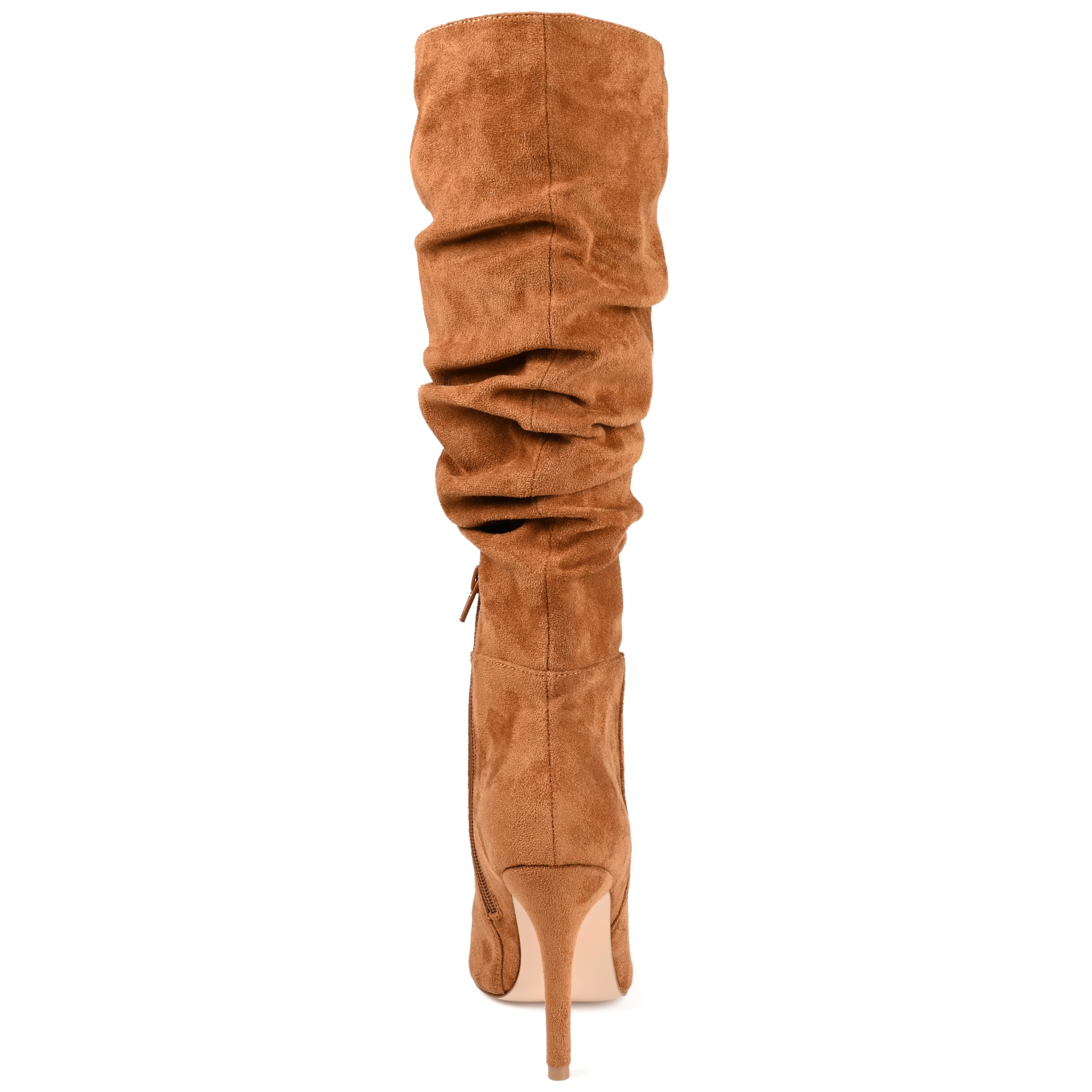 Journee Womens Sarie Extra Wide Calf Stiletto Knee High Boots