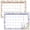 2027–2028 Toile Floral, variant on Current 2027 -2028 Peanuts Desk Calendar Pad,  11" x 16.25", Large 24-Month Bookstore-Quality Calendars