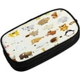thumbnail image 2 of Full Moon Seen Pencil Case, Large Capacity Large Pen Holder Pouch, 2 of 4