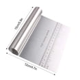 thumbnail image 3 of Griddle Cakes Dough Scraper Stainless Steel chopper stainless steel Noodle Pizza Chopper Kitchen Cooking Baking Tools, 3 of 8