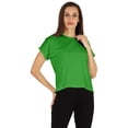 thumbnail image 1 of Inkmeso T-shirt à Épaules Tombantes et Col Rond pour Femmes, Coupe Décontractée pour l'Été, 1 of 7