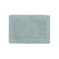 thumbnail image 3 of Better Trends 17" x 24" Premium Bathroom Rugs 100% Cotton Soft Reversible Tufted Bath Mat Water Absorbent Bath Rug Ideal for Bathroom Shower and Tub Use (Blue) Edge Collection, 3 of 6