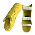 thumbnail image 4 of koolsoo Baseball Batter Leg Guards Foot Guards Adults Multifunction Comfortable Equipment Gear Ergonomic Adjustable Shin Protection Yellow, 4 of 9