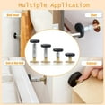 thumbnail image 6 of Clearance Securing clip under $5,Adjustable Threaded Bed Frame Anti Vibration Fixed Bed Fasteners Fit For Room Wall Support Self Adhesive Door Stopper Hardware Satisfaction 1PC, 6 of 8