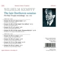 thumbnail image 2 of Beethoven,L / Kempff - Beethoven: Late Sonatas - Music & Performance - CD, 2 of 2