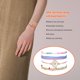 thumbnail image 2 of Sonducket 4 unids/set Kit de buena elasticidad resistente al desgaste resistente al agua cuerda trenzada piedra Natural cadenas Ropa, zapatos y accesorios Miscelánea Púrpura claro, 2 of 6