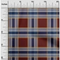 thumbnail image 1 of oneOone Cotton Silk Fabric Madras Check Decor Fabric Printed BTY 42 Inch Wide, 1 of 4