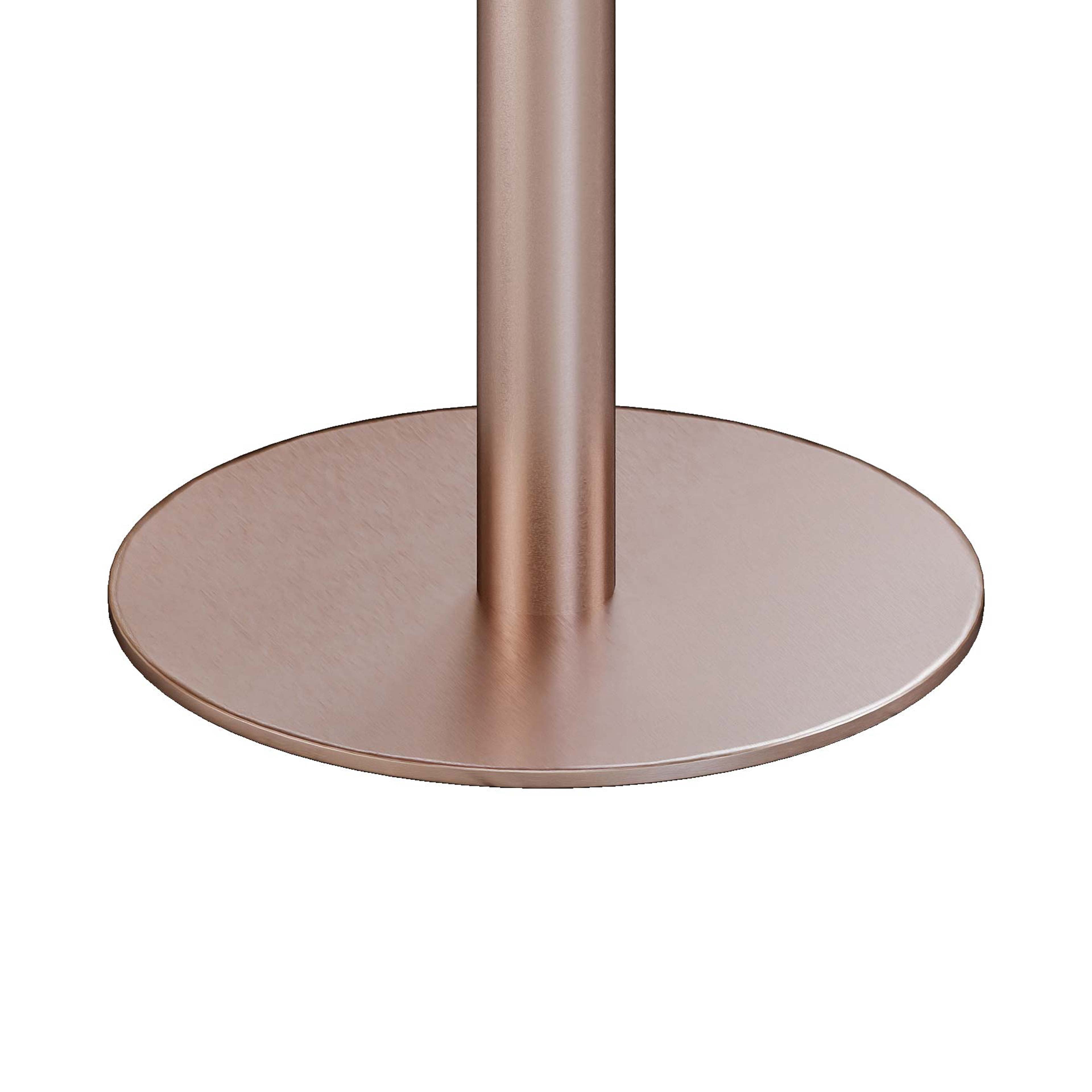 Square Modern Dining Table 31.5" Bistro Tulip Table with Faux Marble Top, White