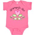 thumbnail image 3 of Inktastic Grampy's Girl Heart Flowers Girls Baby Bodysuit, 3 of 5