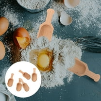 PAMINGONO 5Pcs Chocolate Spoons for Small Desserts and Condiments in Simple Design