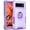 Purple, variant on Dteck Google Pixel 6 Case, Google Pixel 6 Case with Finger Ring Holder Kickstand, Military Grade Stand Cover Phone Cases Compatible for Google Pixel 6, Green