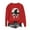 B23 Red, variant on Women Fall Graphic Sweatshirt Witch Print Crewneck Long Sleeve Drop Shoulder Oversized Pullover Casual Vintage Halloween Trendy Clothes