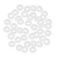 thumbnail image 1 of Supvox 80pcs Silicone Rubber Stoppers Ann Bead Charms Clip Lock Spador Charm para pulseras de bricolaje Joyas Hacer joyas, 1 of 6