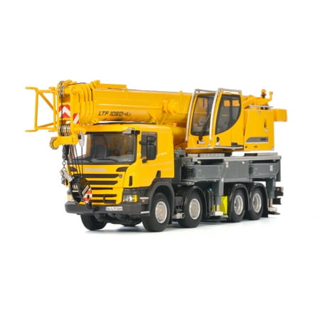 Wsi Collectibles - Liebherr LTF 1060-4.1 Truck Mounted Telescopic Crane Yellow
