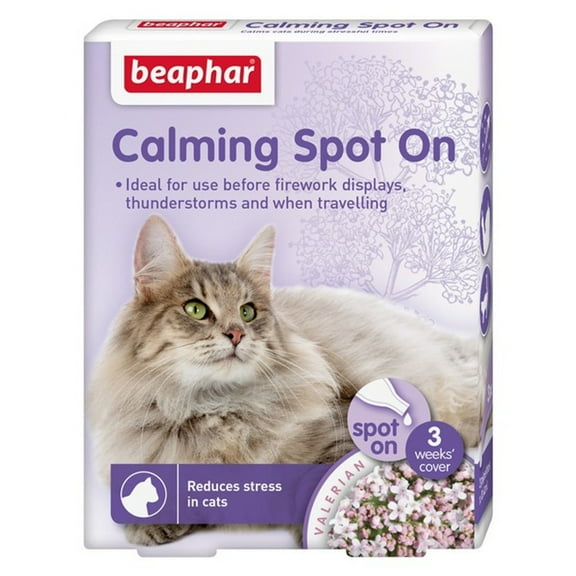 Beaphar Calming Spot On Cat 3 Vials For Cat