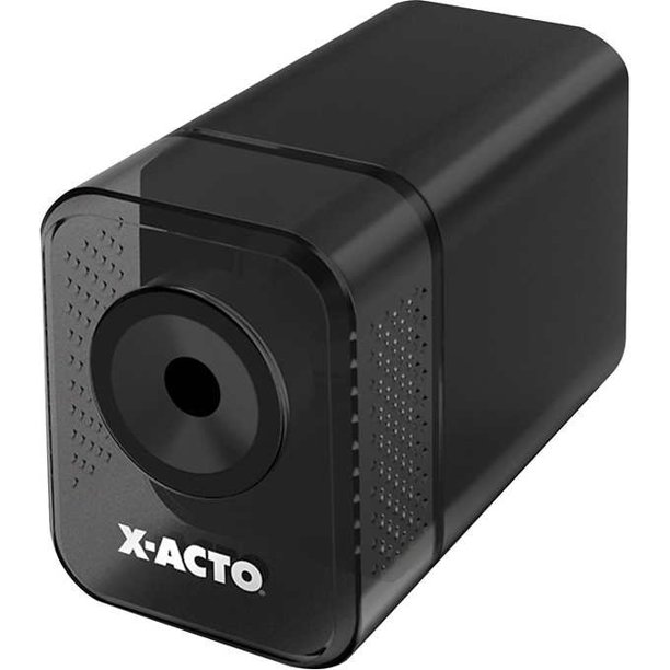 XACTO Electric Pencil Sharpener Charcoal Black