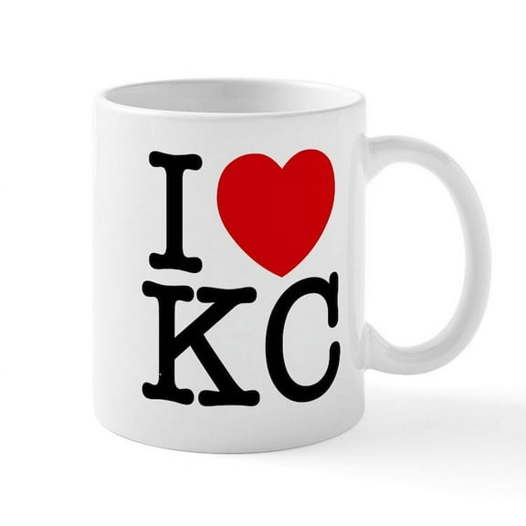 CafePress - Kansas City Mug - 11 oz Ceramic Mug - Novelty Coffee Tea Cup