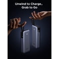 thumbnail image 6 of UGREEN Nexode 45W Power Bank, 20,000mAh Portable Charger with Built-in USB-C Cable, 3-Port Fast Charging for Phones and Tablets, 6 of 9