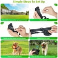 thumbnail image 4 of GJX Wireless Electric Dog Fence Outdoor Containment System Training Collar Shock for 3 Pet Dog Electric Dog Fence Invisible Fence for Dogs, 4 of 7