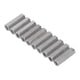 thumbnail image 3 of Juego de 10 tuercas de acoplamiento hexagonales Conector de acero inoxidable 304 Sujetador industrial M8x1.25 13 L45mm, 3 of 9