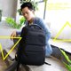 thumbnail image 5 of Mochila para portátil, moderna, de gran capacidad, color negro, para viajes al aire libre, mochila escolar, 5 of 9