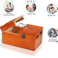 thumbnail image 6 of A Useless Box with Surprises Wooden Useless Box Fully Assembled Toy for Adults and Children Light Wood Color, 6 of 6
