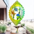 thumbnail image 6 of Liranovly 3D Metal Hummingbird Wind Spinner-Hanging 12in Spinfinity Designs Wind Spinners for Outdoor & Indoor Decorations, 6 of 6