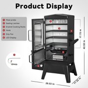 Maison Backyards Vertical Electric Pellet Smoker with LED Control and Meat Probe