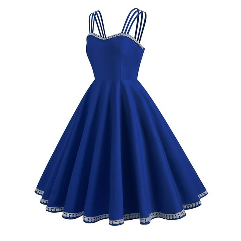 Women's 1950s Evening Prom Dress Vintage Party Retro Formal Wedding Guest Rockabilly Pinup Audrey Hepburn Dresses - Walmart.com Women's 1950s Evening Prom Dress Vintage Party Retro Formal Wedding Guest Rockabilly Pinup Audrey Hepburn Dresses - Walmart.com