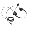 thumbnail image 3 of Double Sided Headset, Volume Adjustment USB Telephone Headset Noise Reduction Sturdy  For Call Centers, 3 of 8