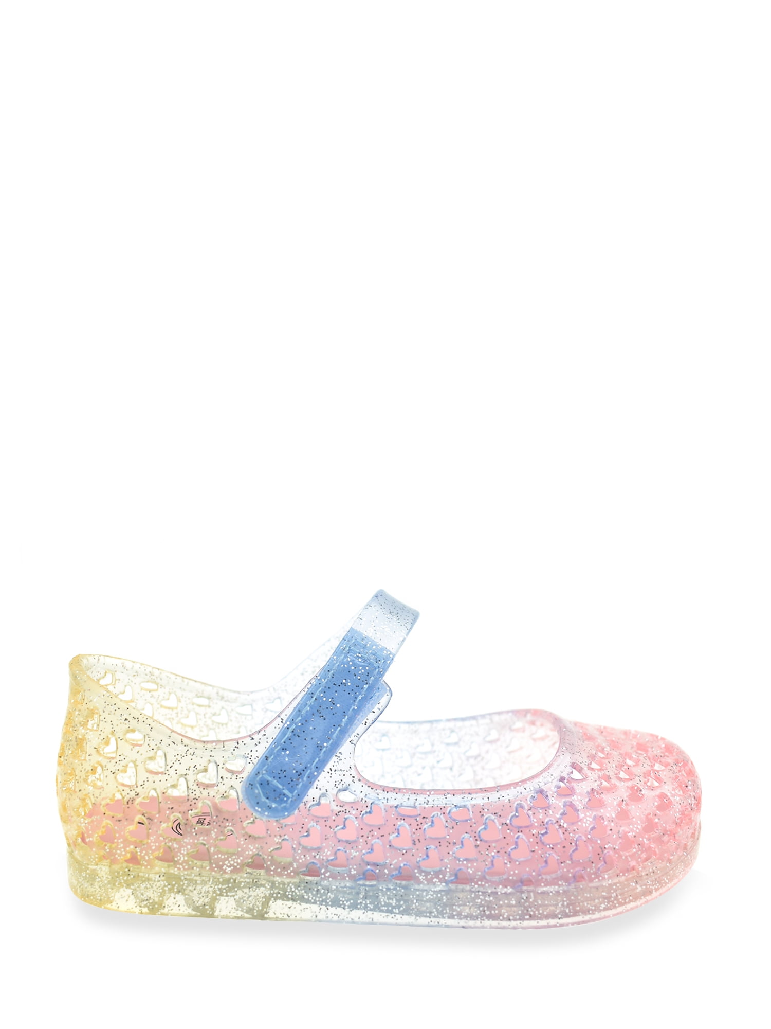 Wonder Nation Baby and Toddler Girls Mary Jane Jelly Shoes