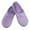 Smokey Purple, variant on Dearfoams Women's Microfiber Velour Clog Slipper with Quilt Detail