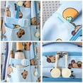 thumbnail image 6 of Cute Capybara Print Backpack For Teens Large Capacity Water Resistant Nylon School Bookbag, 6 of 9