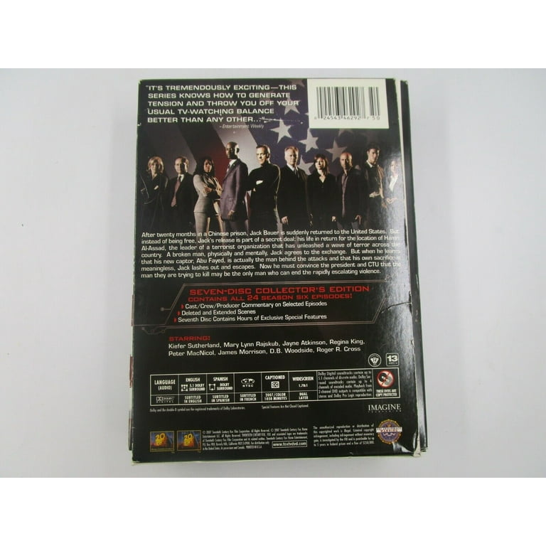 24: Season Six (DVD) - Walmart.com