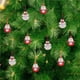 thumbnail image 2 of Matsuzay 2 piezas marco de fotos de Navidad colgante arcilla fiesta vacaciones comedor Hotel sala de estar chimenea decoración ornamento Kits de decoración para fiestas, 2 of 6