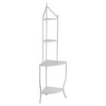 thumbnail image 2 of SEI Rowan Corner Bakers Rack- White, 2 of 10