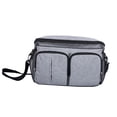 thumbnail image 4 of Organizador Universal para Cochecito Hugo Gris Compacto Reutilizable con Portabotellas, 4 of 10