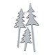 thumbnail image 4 of Wosthever Molde de grabado Árbol de Navidad Plantilla de acero al carbono Fabricación de tarjetas Juego de troqueles Fabricante de tarjetas de 10piezas Wosthever CBP144813, 4 of 4