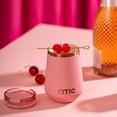 thumbnail image 6 of RTIC 12 oz Ceramic Lined Insulated Happy Hour Wine Tumbler, Leak Resistant Lid, Soft-Touch Exterior, Rosewater, 6 of 8